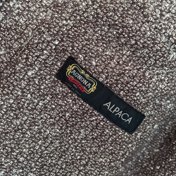 Agnona italy alpaca so soft jacket  size medium//large lightweight unlined - Picture 11 of 11